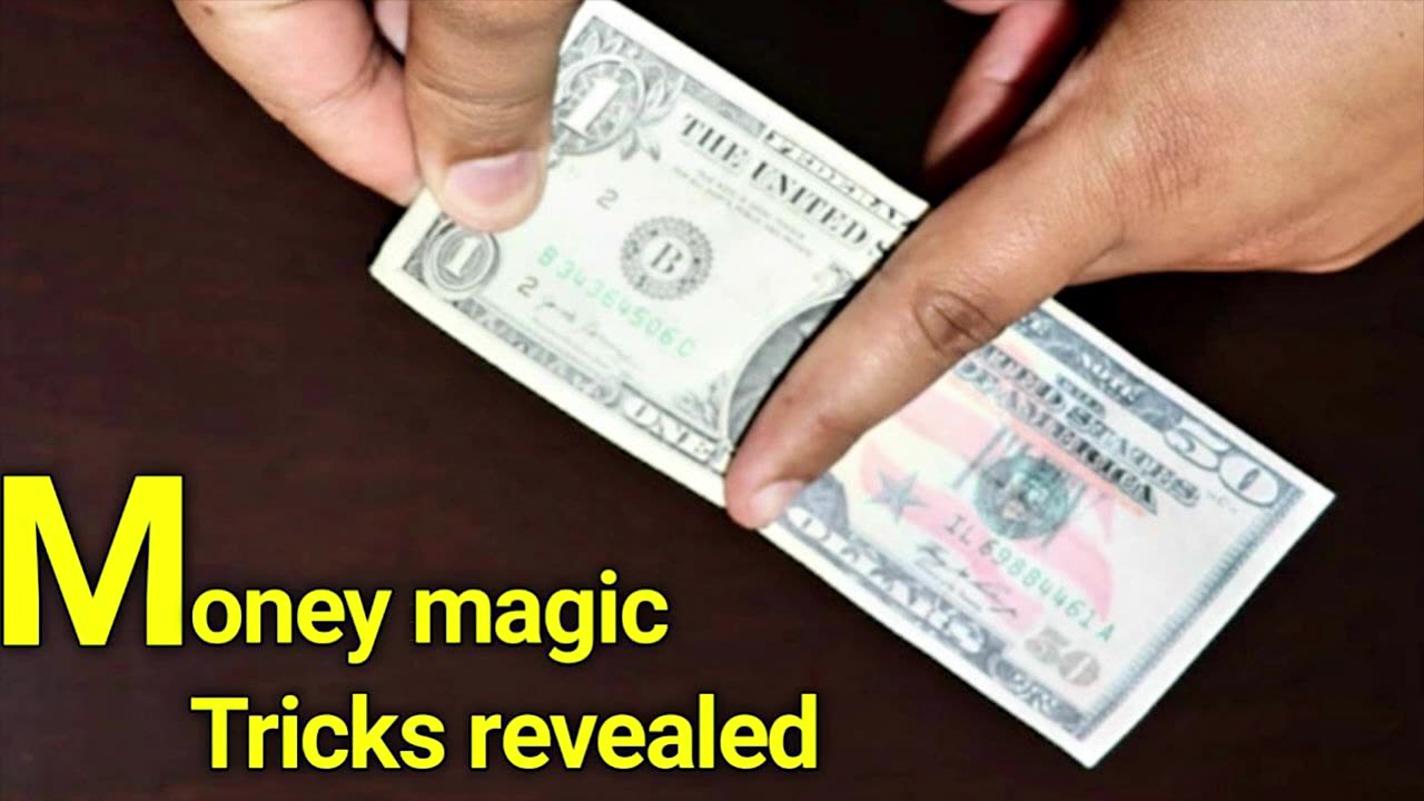 PROFESSIONAL MONEY MAGIC TRICKS FINALLY REVEALED #voila #voilamagic