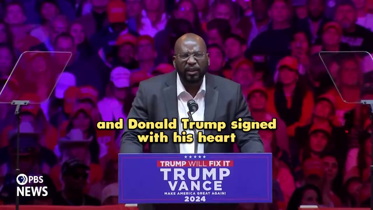 The founder of Death Row Records publicy endorsed trump at rally