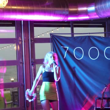 7000 Apart sings Nothing to Worry About at Waverly Beach