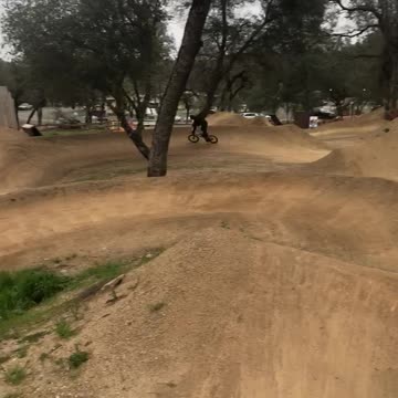 Riding my BMX bike at Auburn Bike Park Auburn, Ca
