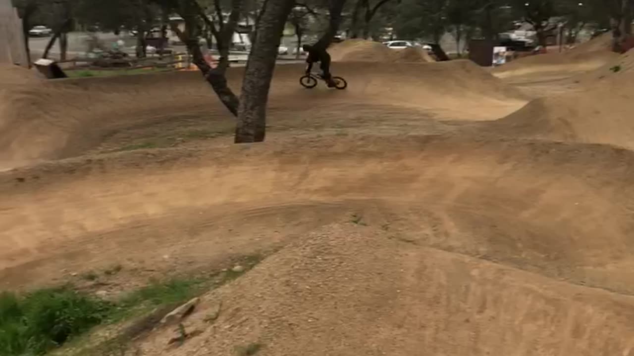 Riding my BMX bike at Auburn Bike Park Auburn, Ca