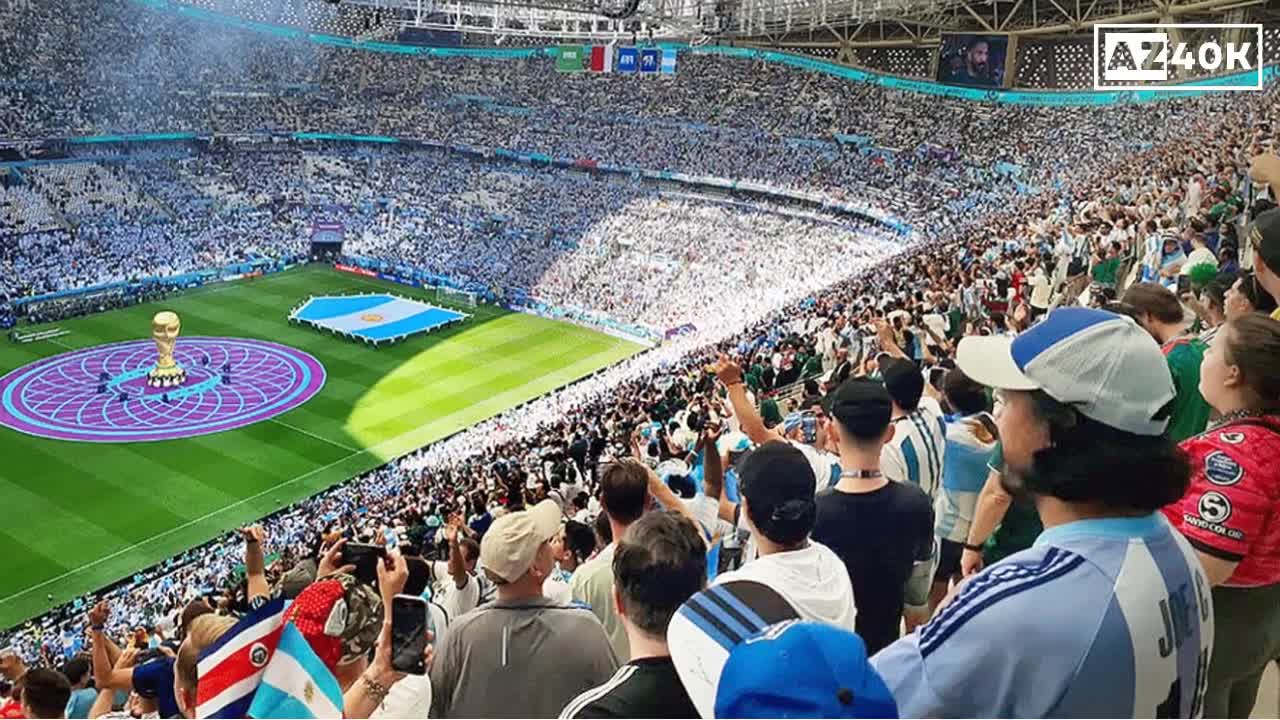 Over 50,000 Argentina Fans Flood Qatar Streets Ahead of WC Quarterfinals Match against Netherlands