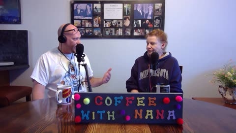 #131 Coffee with Nana. Suicide prevention doesn't start and end in September! Call 988