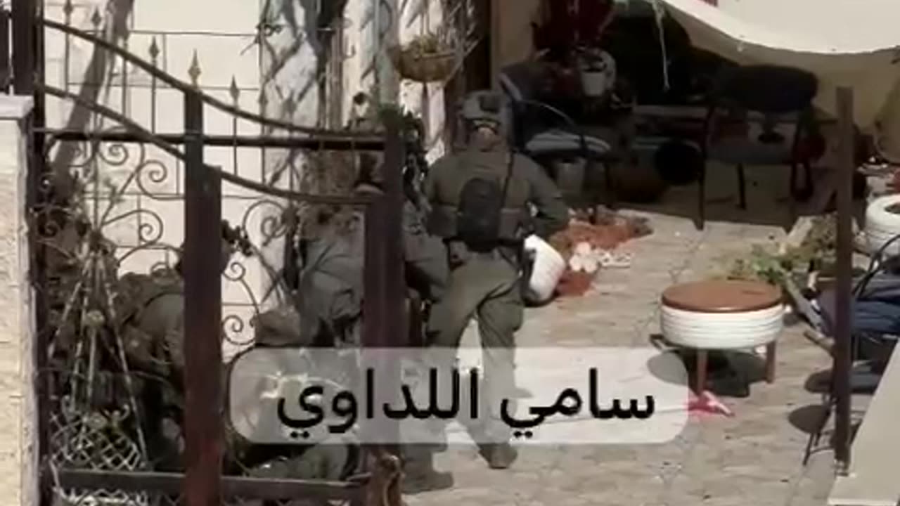 YAMAM Force after a Hamas terrorist - Tul Karem city, Judea and Samaria.