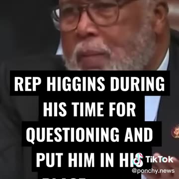 Clay Higgins checks Benny Thompson