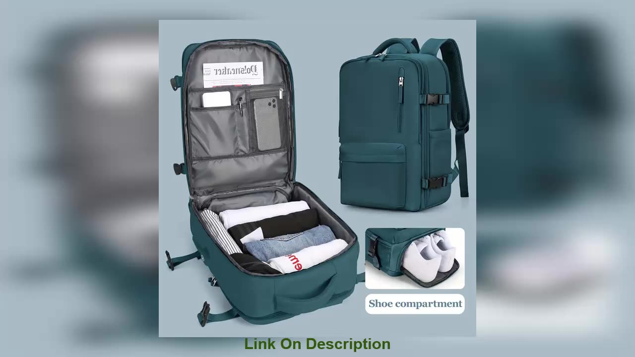 Review Travel Backpack Carry on Personal Item Bag for Fl