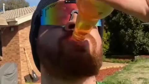 New skill. Drink it in one gulp