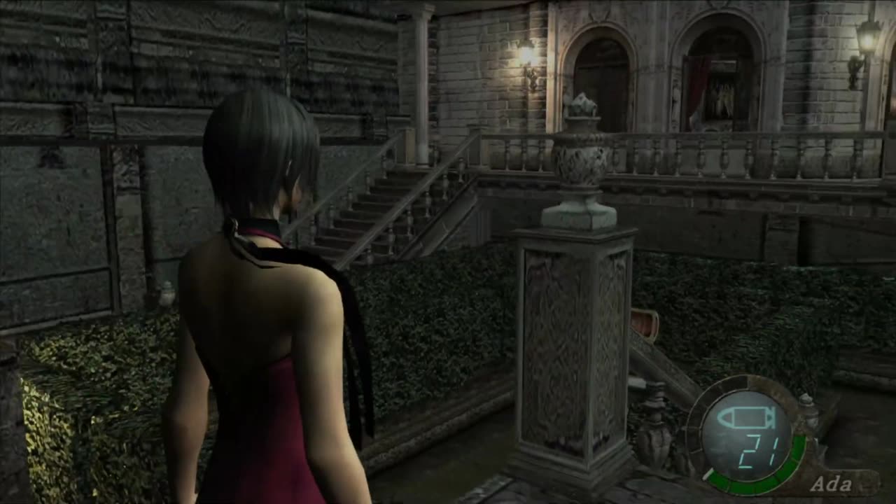 Resident Evil 4 (2005), Separate Ways, Guía Sin Daños/Buhonero