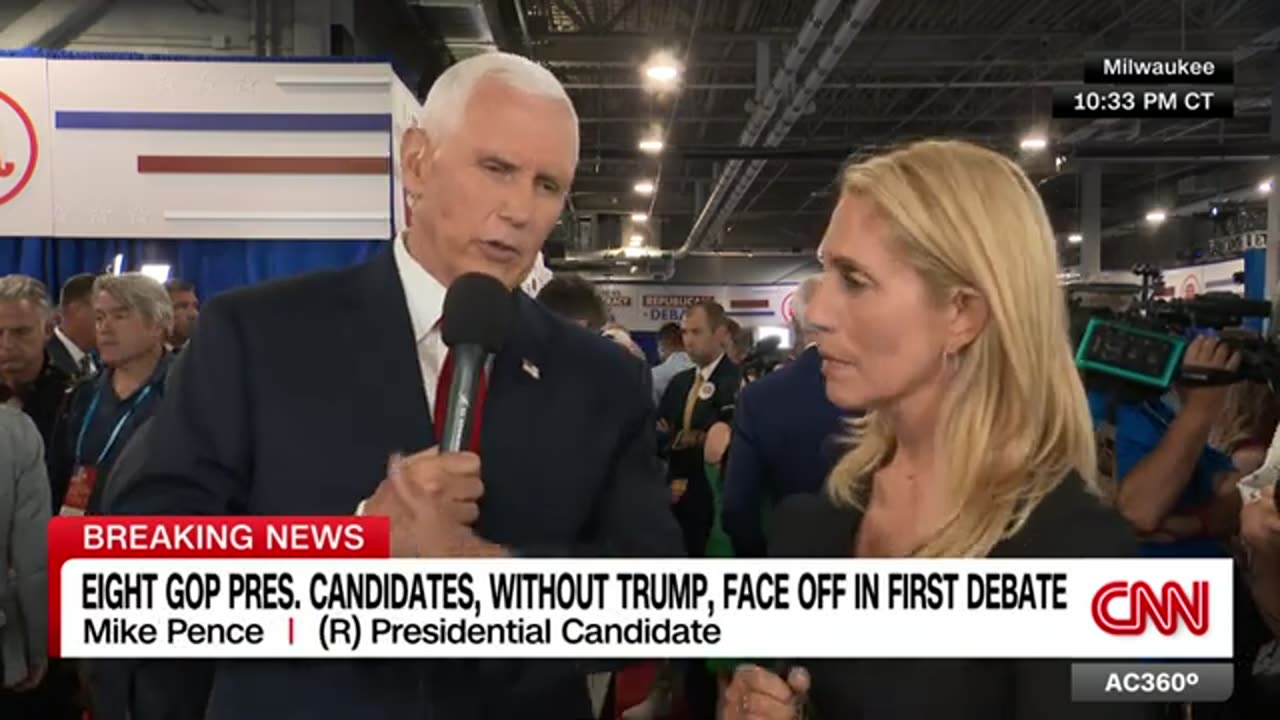 Pence: `I just had to call out` this candidate during debate