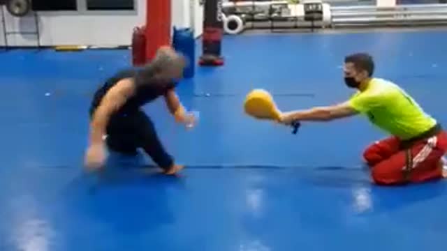 Low Spinning Sweep Kick 2