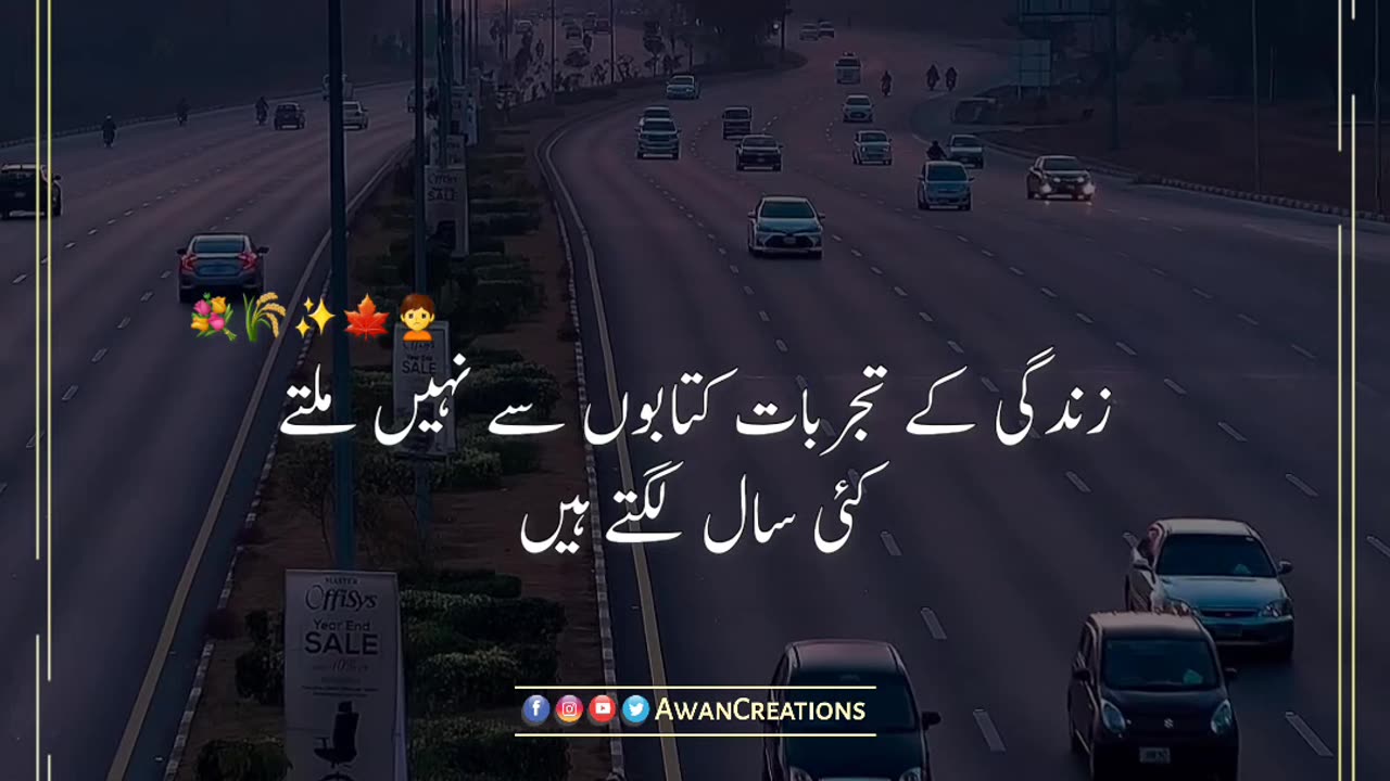 Zindagi K Tajarbaat | Urdu Quotes | Status Video | Rumble Video