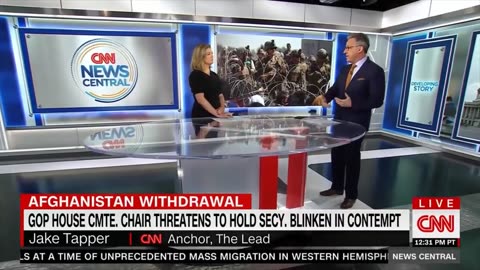 Jake Tapper, a CNN anchor, criticizes the Biden administration for their refusal to collaborate