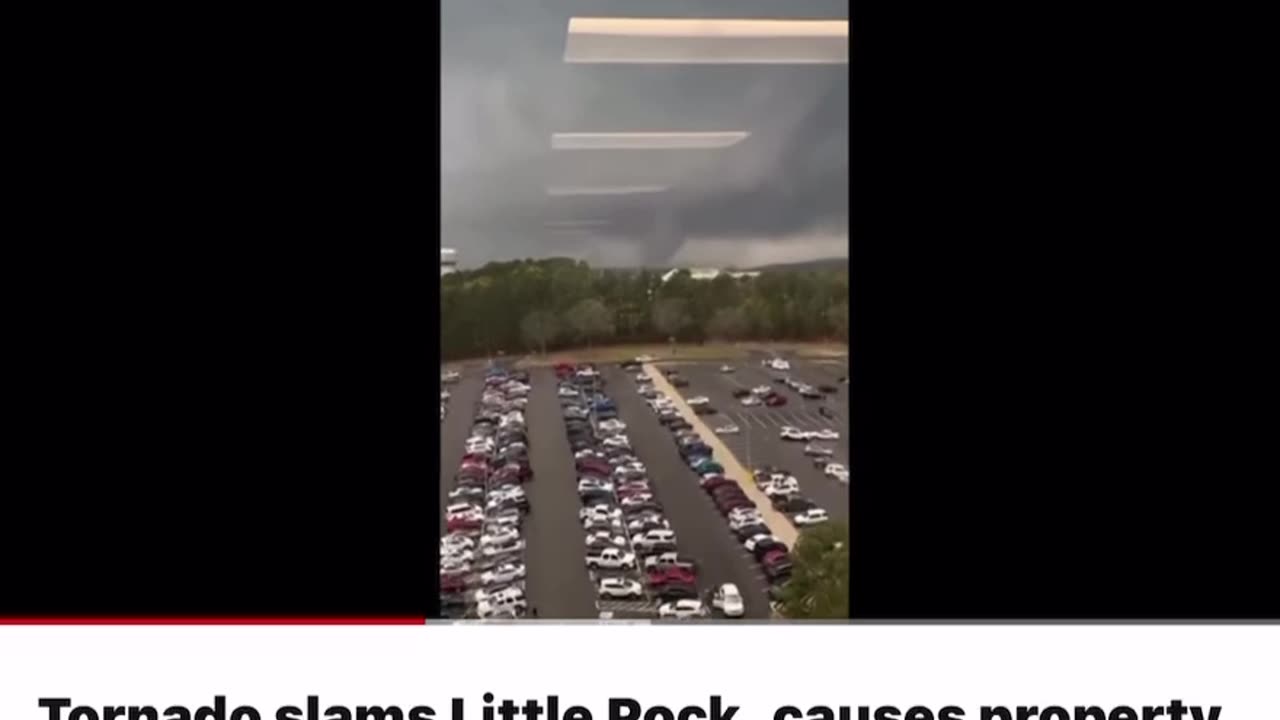 Tornado Damage in Little Rock