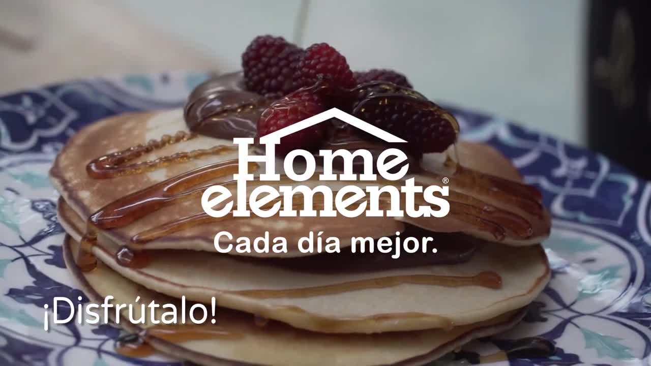 PANCAKES CON EL PIZZA MAKER (RECETA DULCE)