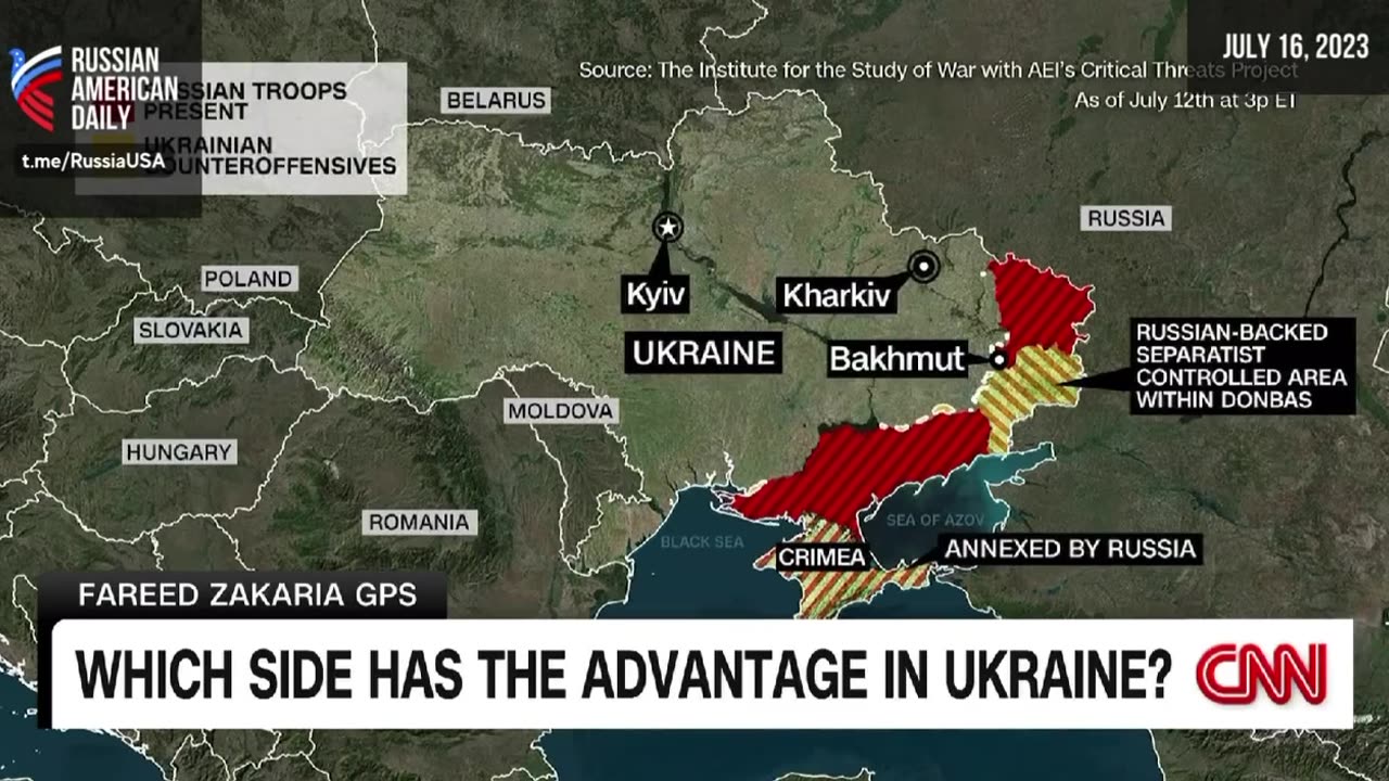 WHO IS WINNING THE WAR IN UKRAINE ?