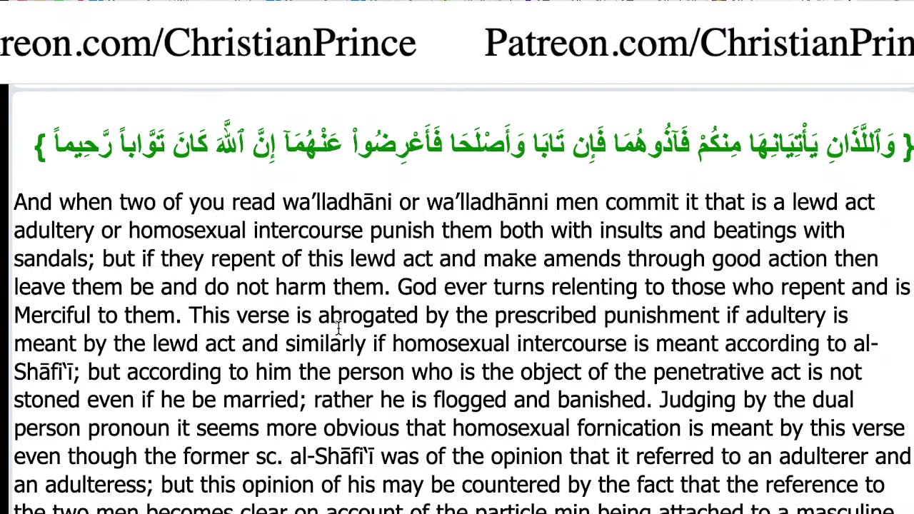 Christian prince Imagine Muhammad he forbid muslims from cursing the lice