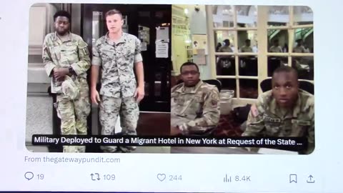 African Migrants dressed in US Army Uniforms NEW YORK CITY.mp4