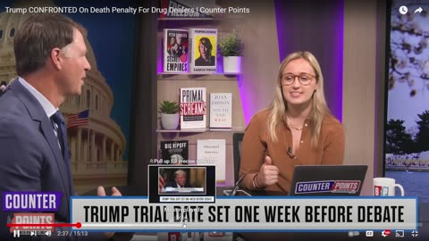 Trump CONFRONTED On Death Penalty For Drug Dealers _ Counter Points - YouTube