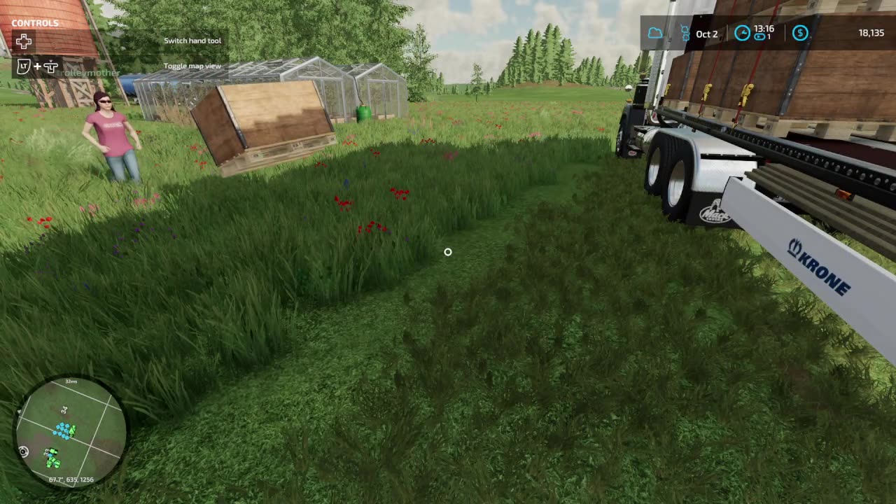 Swamp Ginger Farm Sim22! S2 E3 - gettin it done lol