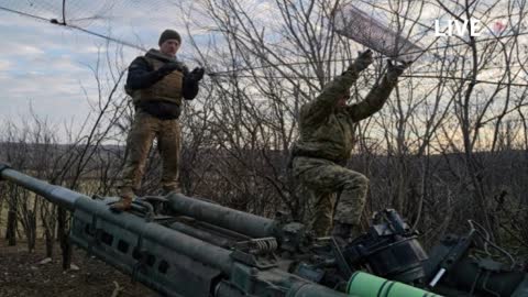 Ukrainian forces shooting down a Russian Lancet kamikaze UAV with small arms fire.