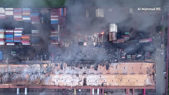 Bangladesh container depot blaze kills over 40