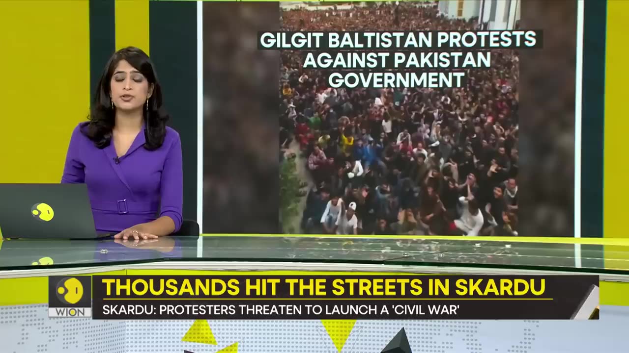 Gilgit baltistan protests against Pakistan government