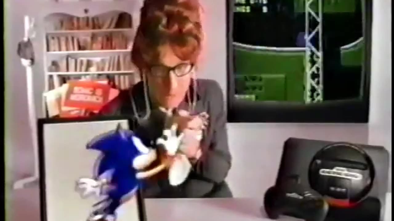 1991 - Sonic on Sega Genesis - H.A.G. (Humans Against Genesis) Commercial