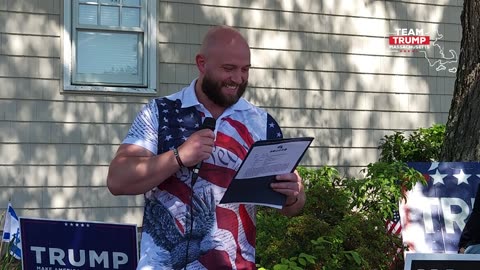 VETERANS FOR TRUMP CHAIR SPEECH AT NORTHBOROUGH HQ