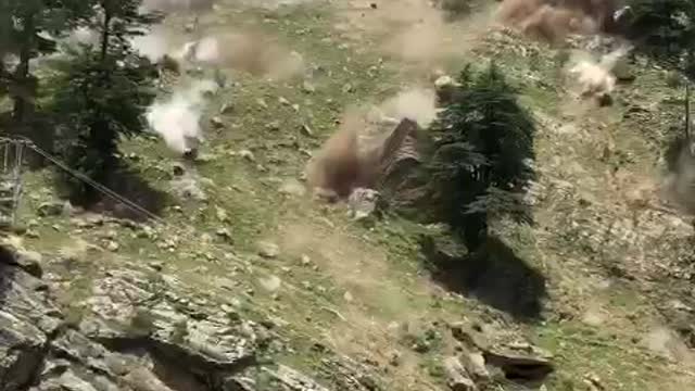 Disastrous Boulders Landslide killing 27 people