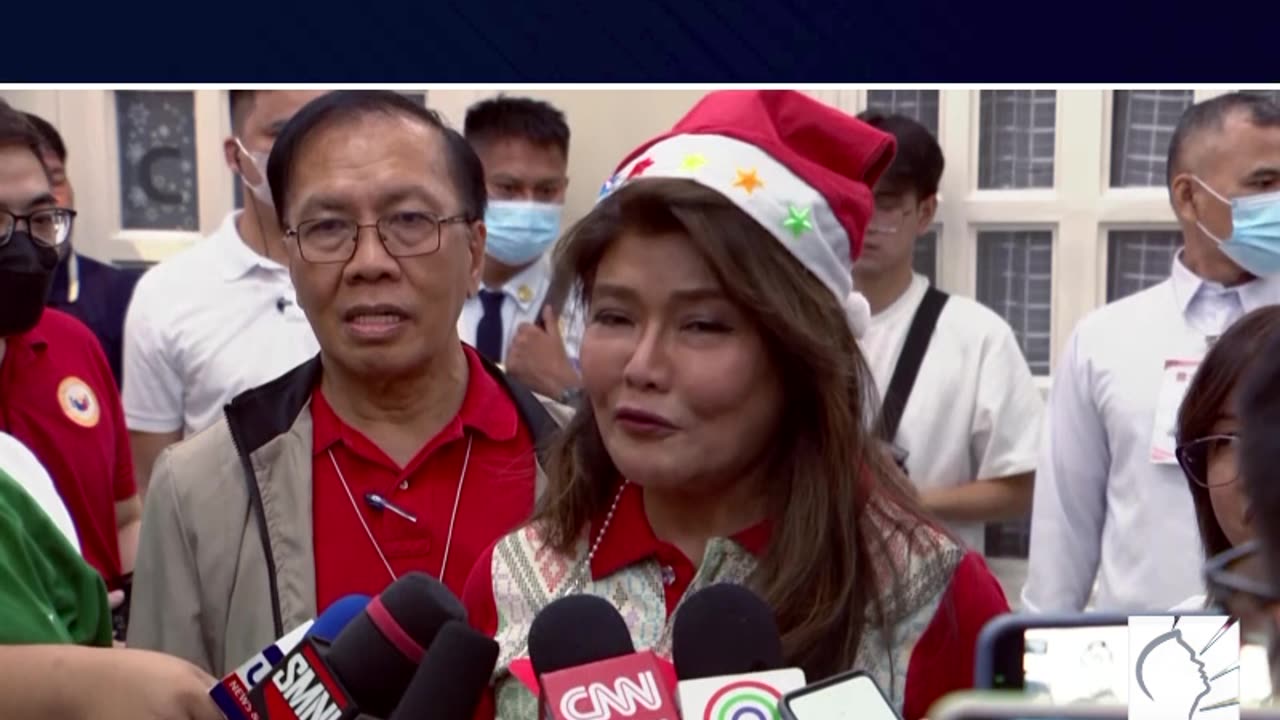 Mga batang may sakit sa puso, pinasaya ni Sen. Imee Marcos ilang Linggo bago ang pasko