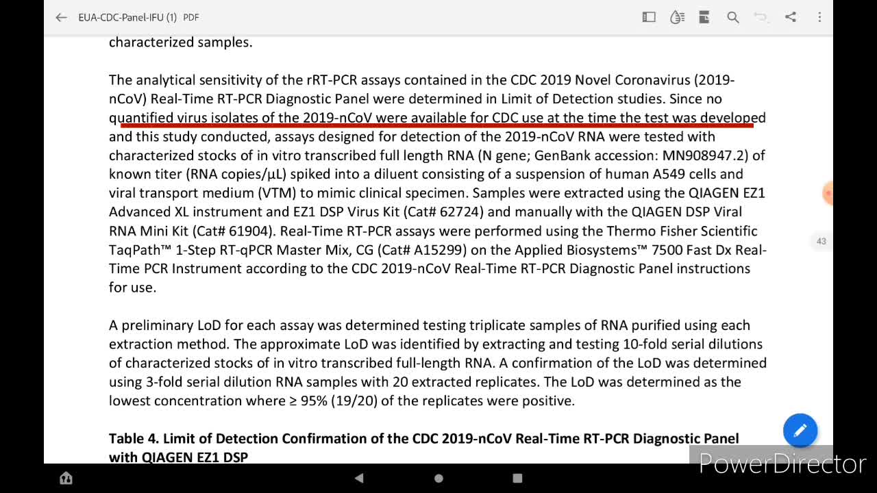 SARS-CoV-2 never was isolated. CDC claims.