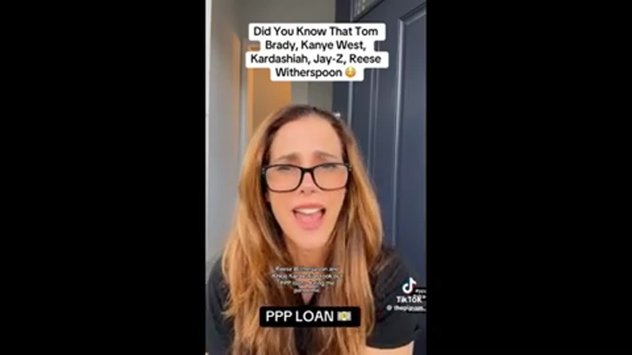 PPP loans (audio is what it is) ..