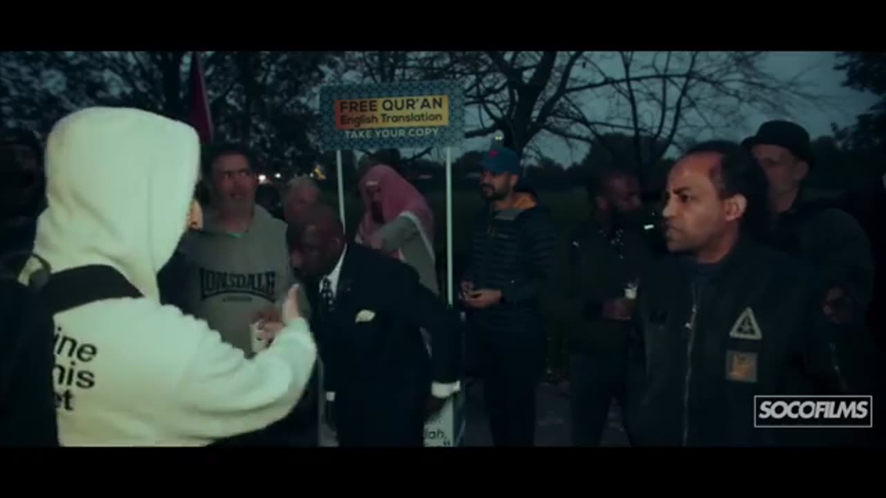 Palestinians never owned that land _ Orlando _ Speakers' Corner Debate #socofilm