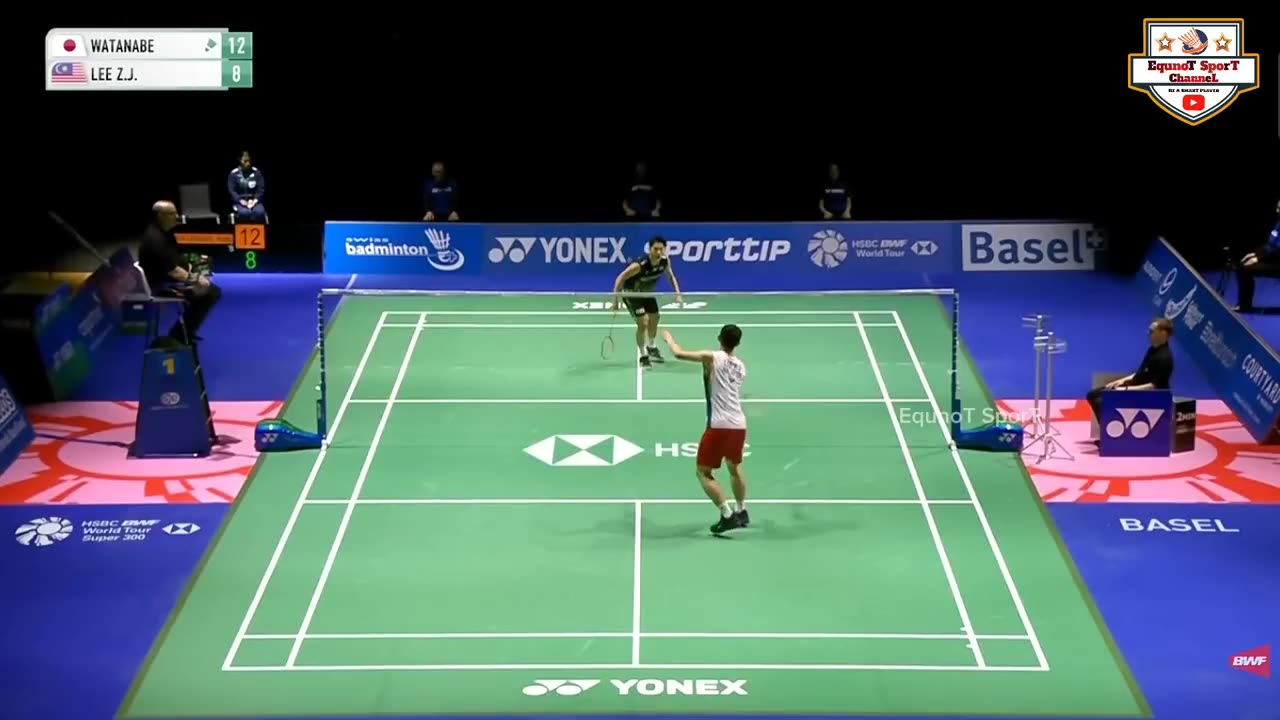 highlights - koki watanabe vs lee zii jia - swiss open 2023