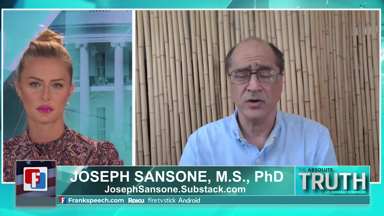 Dr. Joseph Sansone on The Absolute Truth with Emerald Robinson 9/11/2024