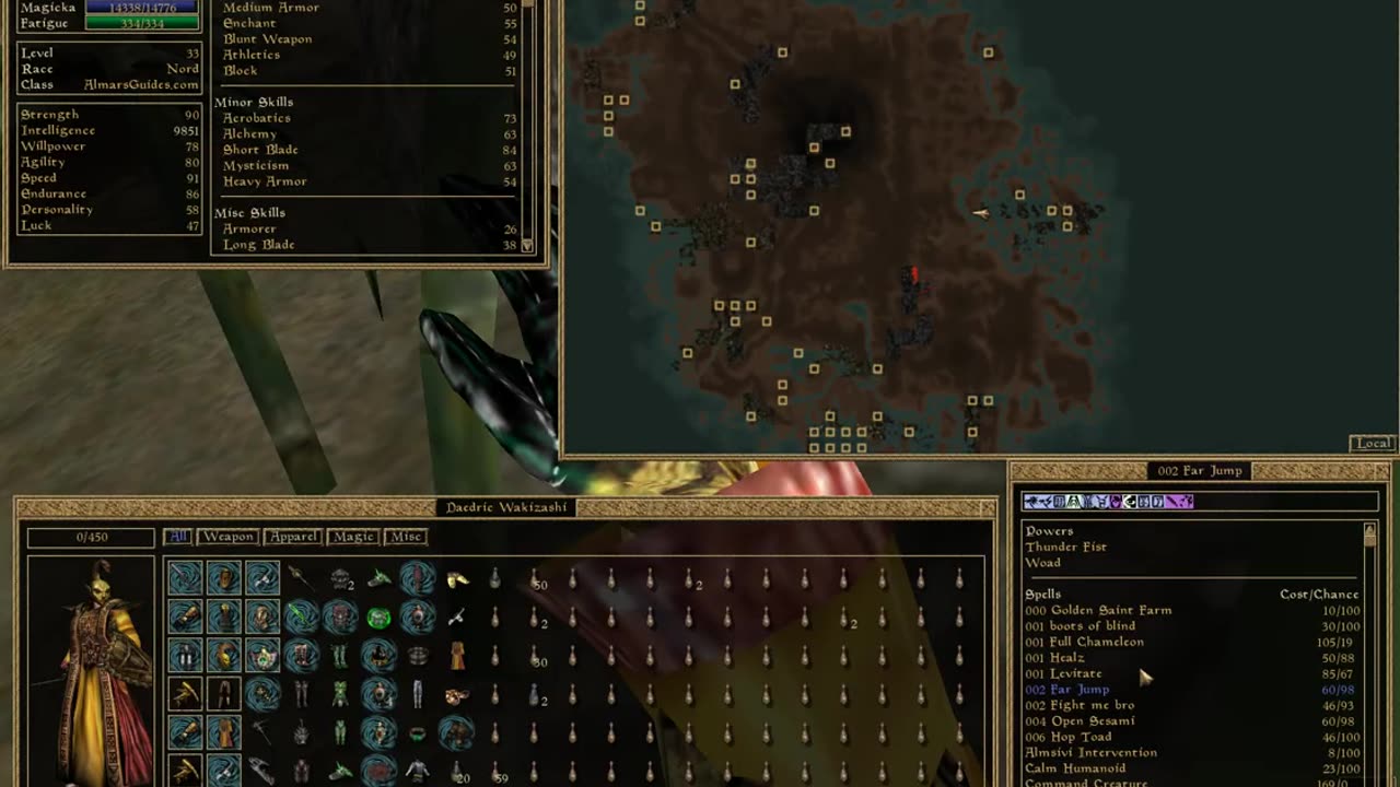 How to get the Staff of Hasedoki in Morrowind