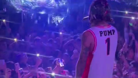 Lil Pump got the crowd chanting “We want Trump!” last night at University of Arizona