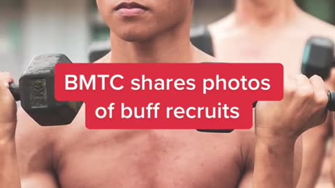 BMTC shares photos of buff recruits