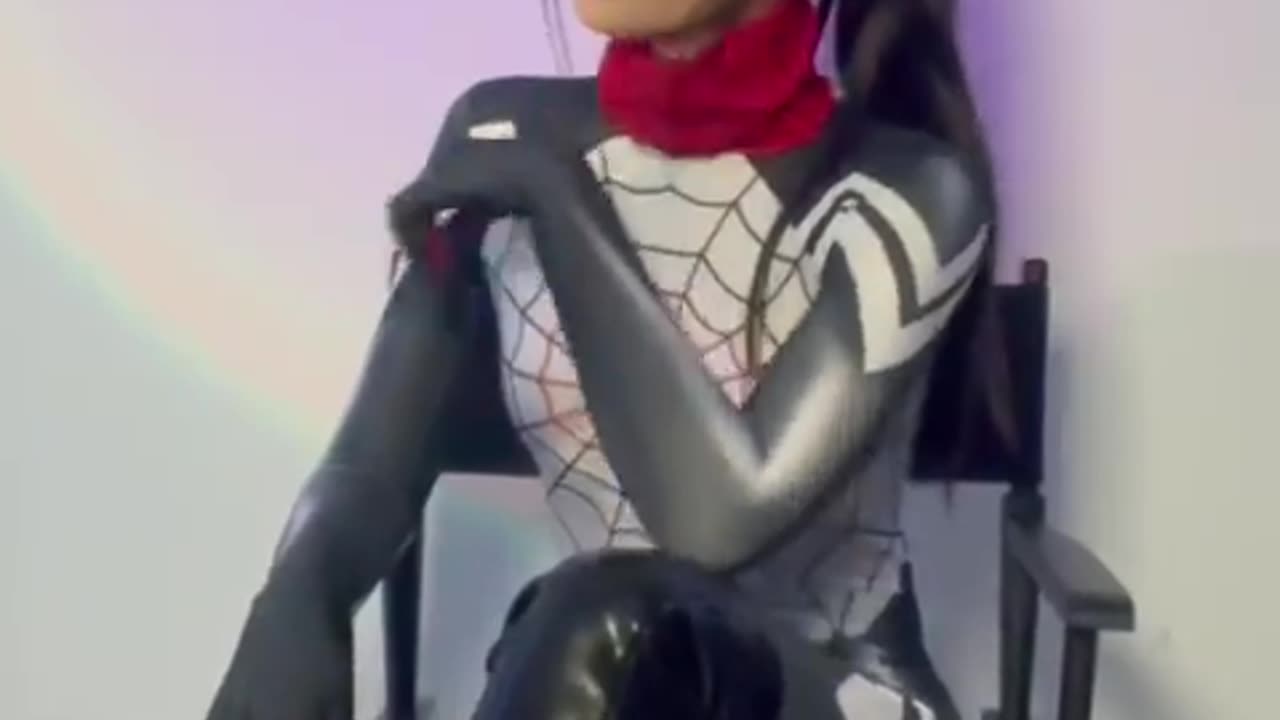 spider gril lady spider man