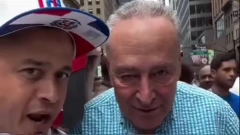 Chuck Schumer Gets Clowned in New York !!