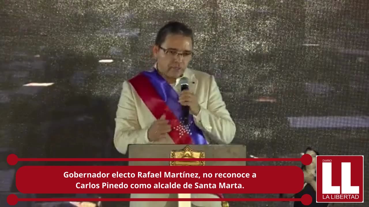 Rafael Martínez no reconoce a Carlos Pinedo como alcalde de Santa Marta