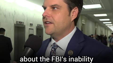 Gaetz said he would support a move to "shut down the government over the FBI"