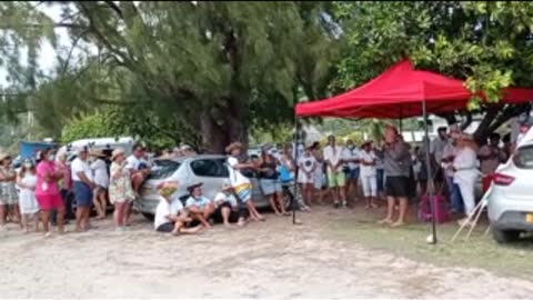 Raiatea le 16/10/21: allocution du Docteur JP Théron