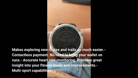 Buyer Reviews: Garmin fenix 5 Plus, Premium Multisport GPS Smartwatch, Features Color Topo Maps...