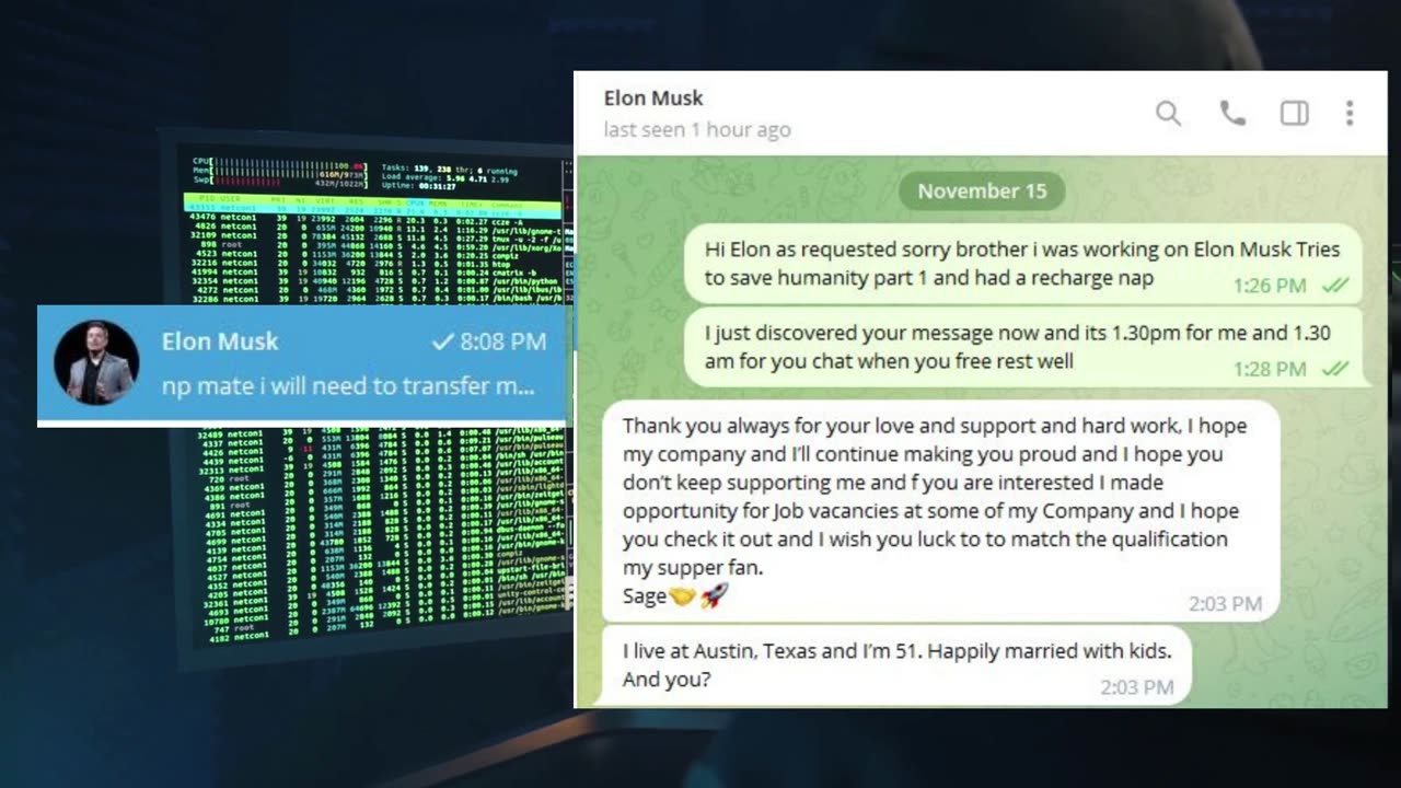 Celebrity scammers Elon Musk