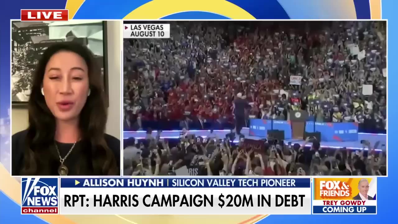 'Nothing to show for it' Harris' billion-dollar campaign accrues $20 million in debt