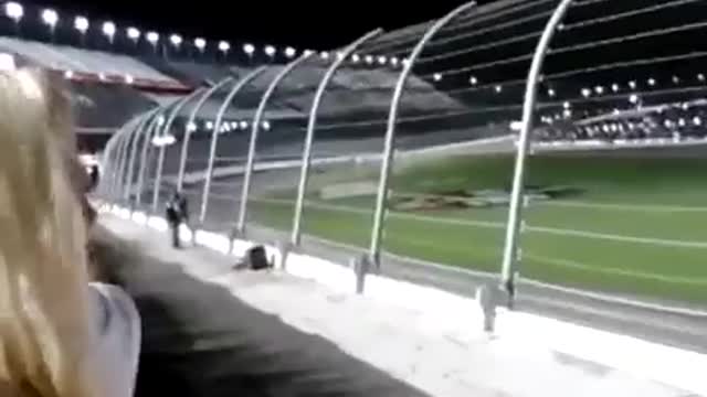 Fun times at a NASCAR race