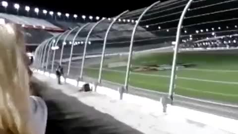 Fun times at a NASCAR race