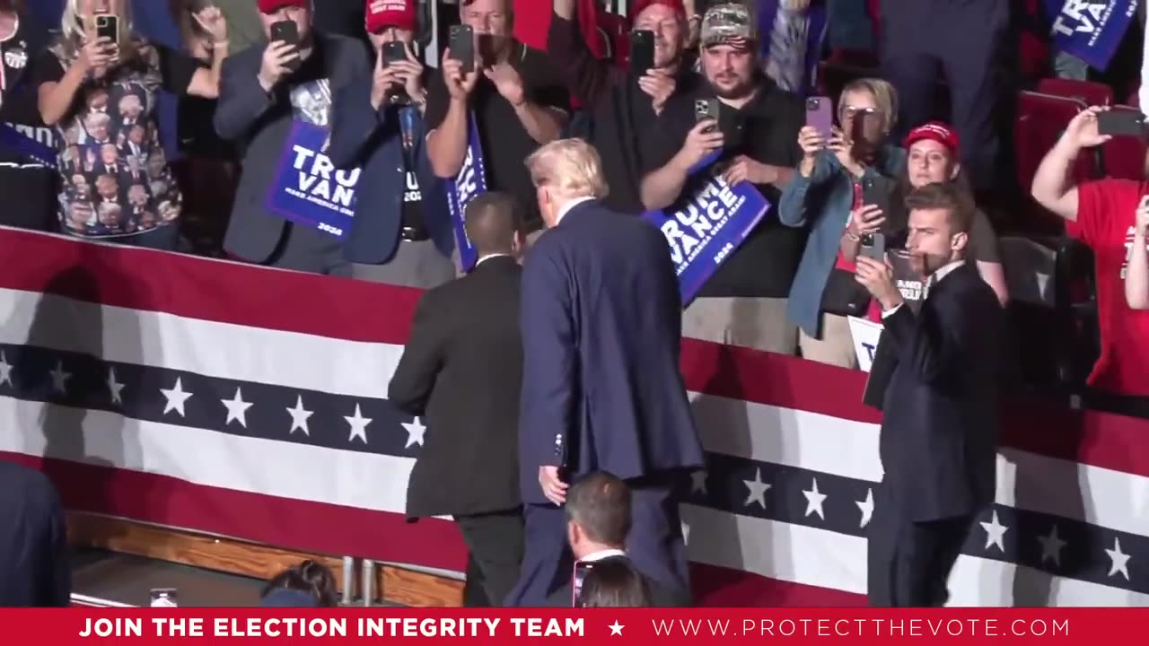 President Trump in Indiana, PA part 2