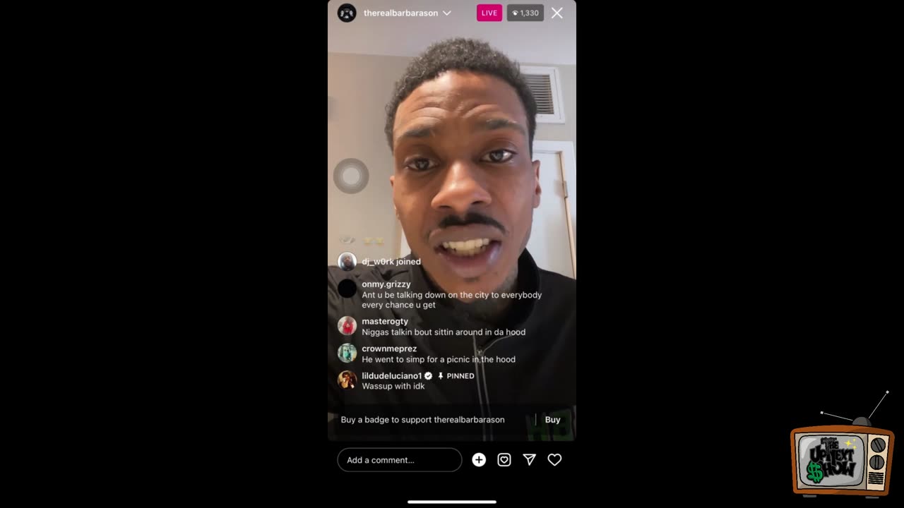 Ant Glizzy Goes On IG Live Rant Part 3